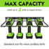 Power Tool Tools Organizer Drill Holder Wall Mount Drill Rack Garage Storage Drill Organizer