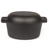 26cm 2-in-1 Cast Iron Dutch Oven & Skillet Set  Pre-Seasoned Dual-Use Pot with Lid Fry Pan, Durable & Versatile Cookware