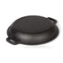 26cm 2-in-1 Cast Iron Dutch Oven & Skillet Set  Pre-Seasoned Dual-Use Pot with Lid Fry Pan, Durable & Versatile Cookware