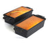 2-in-1 Cast Iron Bread Loaf Pan Tin with Lid Dual Use Baking Dish with Ergonomic Handles, Pre-Seasoned for Oven Cooking