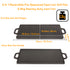 40 cm Reversible Cast Iron Grill & Griddle -Dual-Sided (Flat & Ribbed), Pre-Seasoned, Handles, for Stove-Top & Outdoor Use