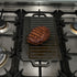 40 cm Reversible Cast Iron Grill & Griddle -Dual-Sided (Flat & Ribbed), Pre-Seasoned, Handles, for Stove-Top & Outdoor Use