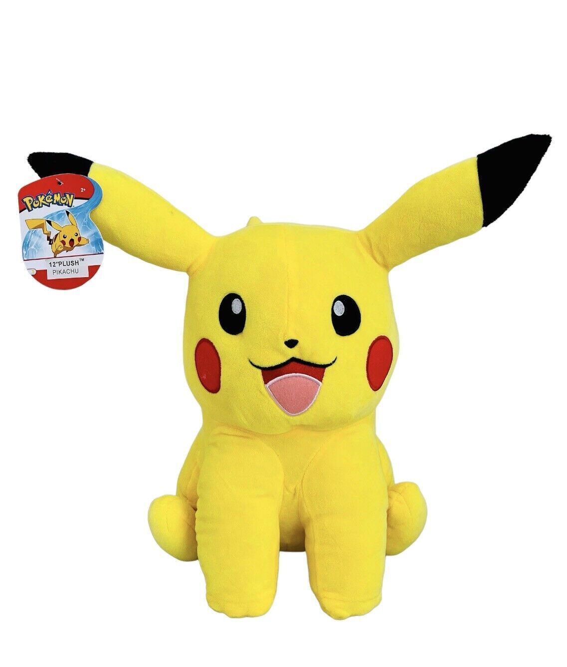 Wicked Cool Toys PokÃ©mon Sitting Plush Pikachu 12