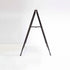 Black Powder Coated Steel A-Board Sign 60X90cm