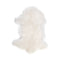 Mongolian Fur Throw – White 90×60cm Luxurious Soft Sheep Fleece