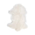 Mongolian Fur Throw – White 90×60cm Luxurious Soft Sheep Fleece