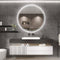 80cm Round Frameless LED Bathroom Mirror