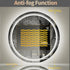 80cm Round Frameless LED Bathroom Mirror