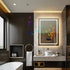 60 x 80cm Rectangle Frameless LED Bathroom Mirror – Bluetooth