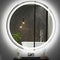 90cm Round LED Bathroom Mirror – Frameless Anti‑Fog Backlit Touch