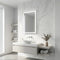 70 x 90cm Rectangle Frameless LED Bathroom Mirror