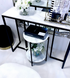 Alba Black Side Table