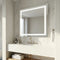 80 x 80cm Square Frameless LED Bathroom Mirror