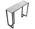 - Stone Marble Console - Marble & Black