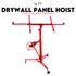 16FT Drywall Gyprock Panel Lifter Plaster Board Sheet Hoist Lift Plasterboard