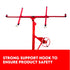 16FT Drywall Gyprock Panel Lifter Plaster Board Sheet Hoist Lift Plasterboard