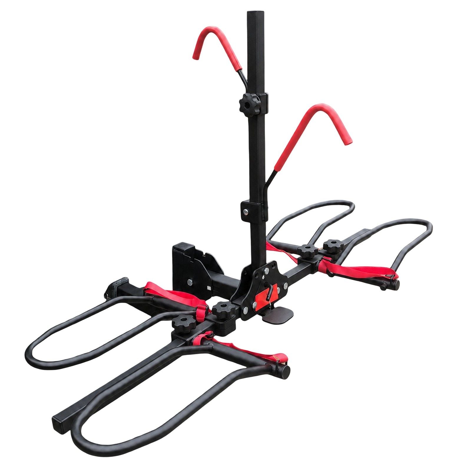 2 E Bike Platform Rack Rear Vehicle Car Carrier Bicycle Holder Hitch Receiver Foldable