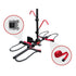 2 E Bike Platform Rack Rear Vehicle Car Carrier Bicycle Holder Hitch Receiver Foldable