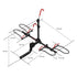 2 E Bike Platform Rack Rear Vehicle Car Carrier Bicycle Holder Hitch Receiver Foldable