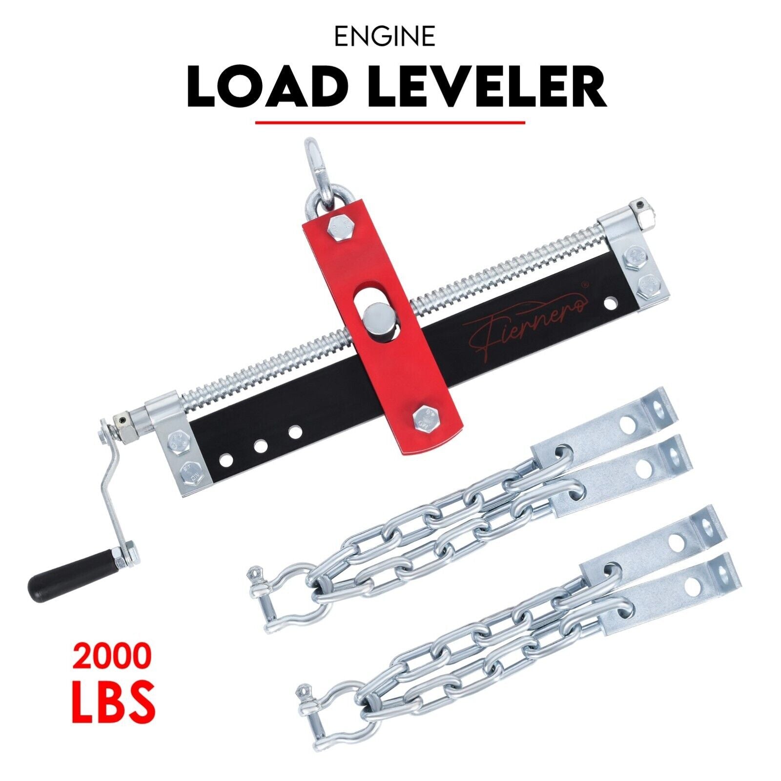 Engine Leveler Balancer 907kg Load Shop Crane Hoist Chain Lift Loading ...