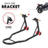 Front and Rear Motorcycle Stand Motorbike Lift Heavy Duty Paddock Carrier Bike Hoist
