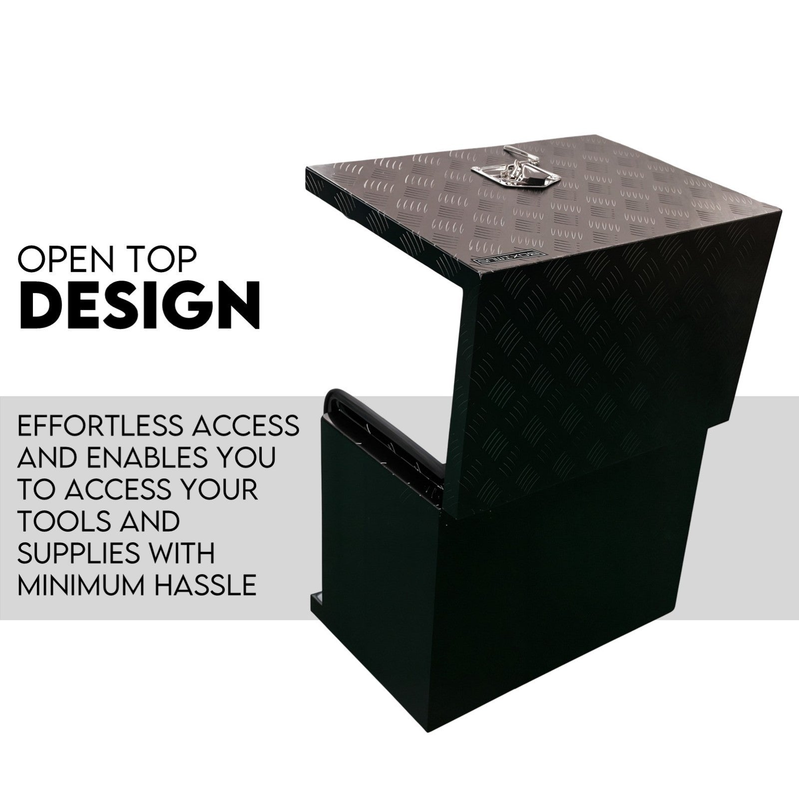 Aluminium Toolbox Ute Tool box Generator Trailer Canopy 620x400x500