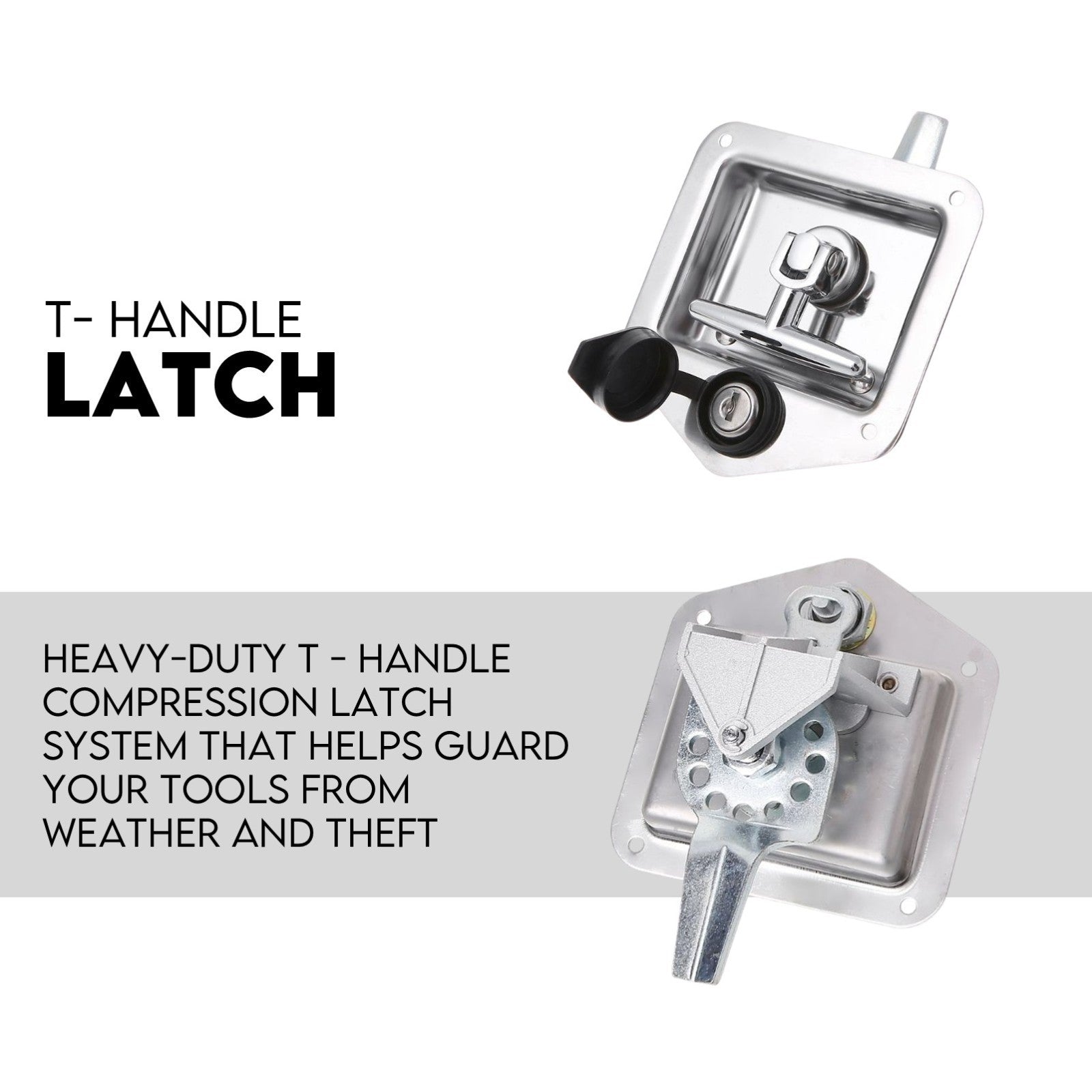 Aluminium Toolbox Ute Tool box Generator Trailer Canopy 620x400x500