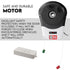 Automatic Roller Door Opener Garage Powerful 1200N Motor Garage 22m&sup2; Rolling AU