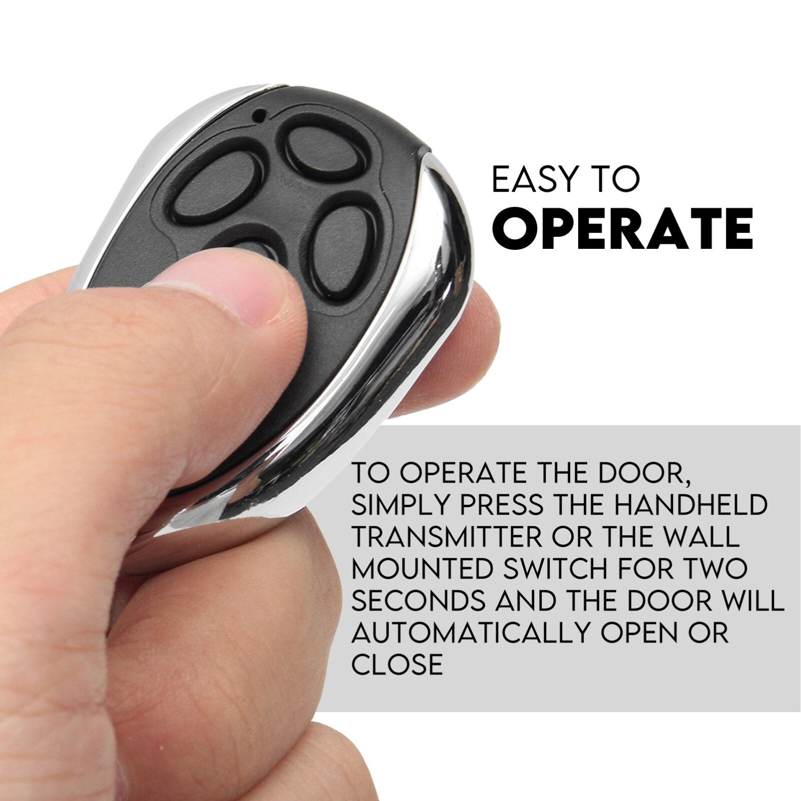 Automatic Roller Door Opener Garage Powerful 1200N Motor Garage 22m² Rolling AU
