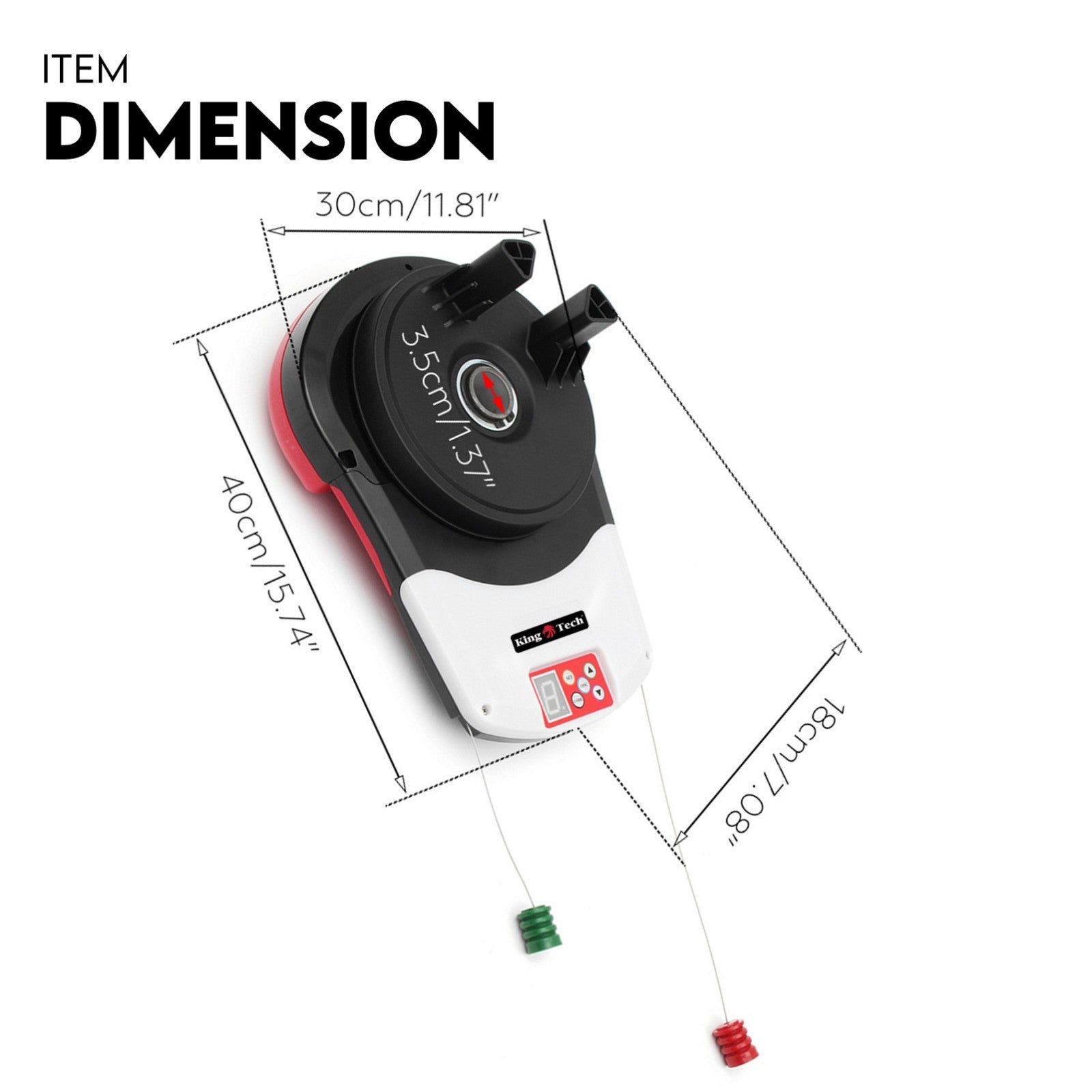 Automatic Roller Door Opener Garage Powerful 1200N Motor Garage 22m2; Rolling AU