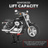 500kg Motorcycle Lift Scissor Jack Work Stand Motorbike Heavy Duty Bike