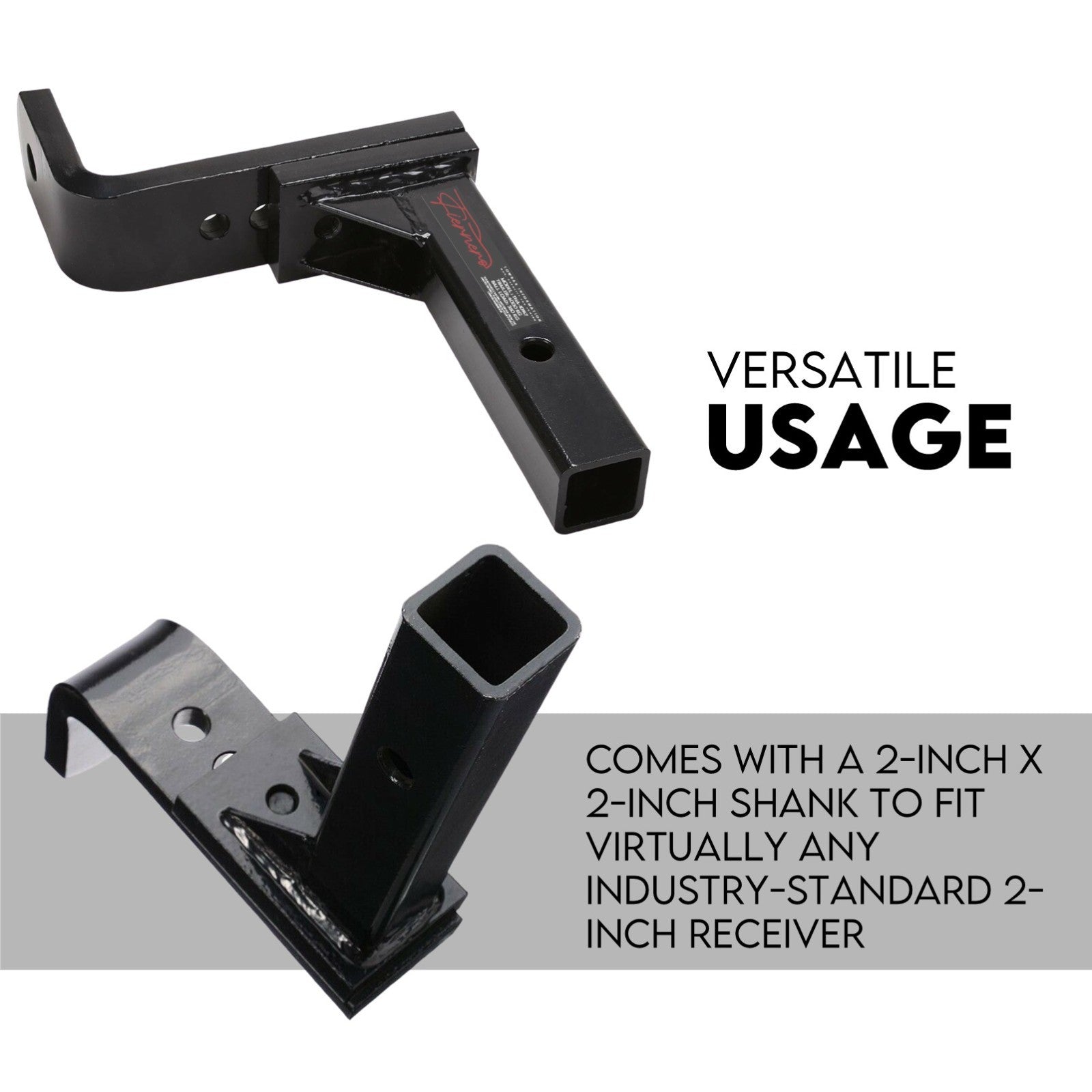 Adjustable Drop Towbar Tow Bar Ball Mount Tongue 2