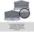 Box Cage Trailer Cover Canvas Tarp for 7x4 ft 600mm High Cage