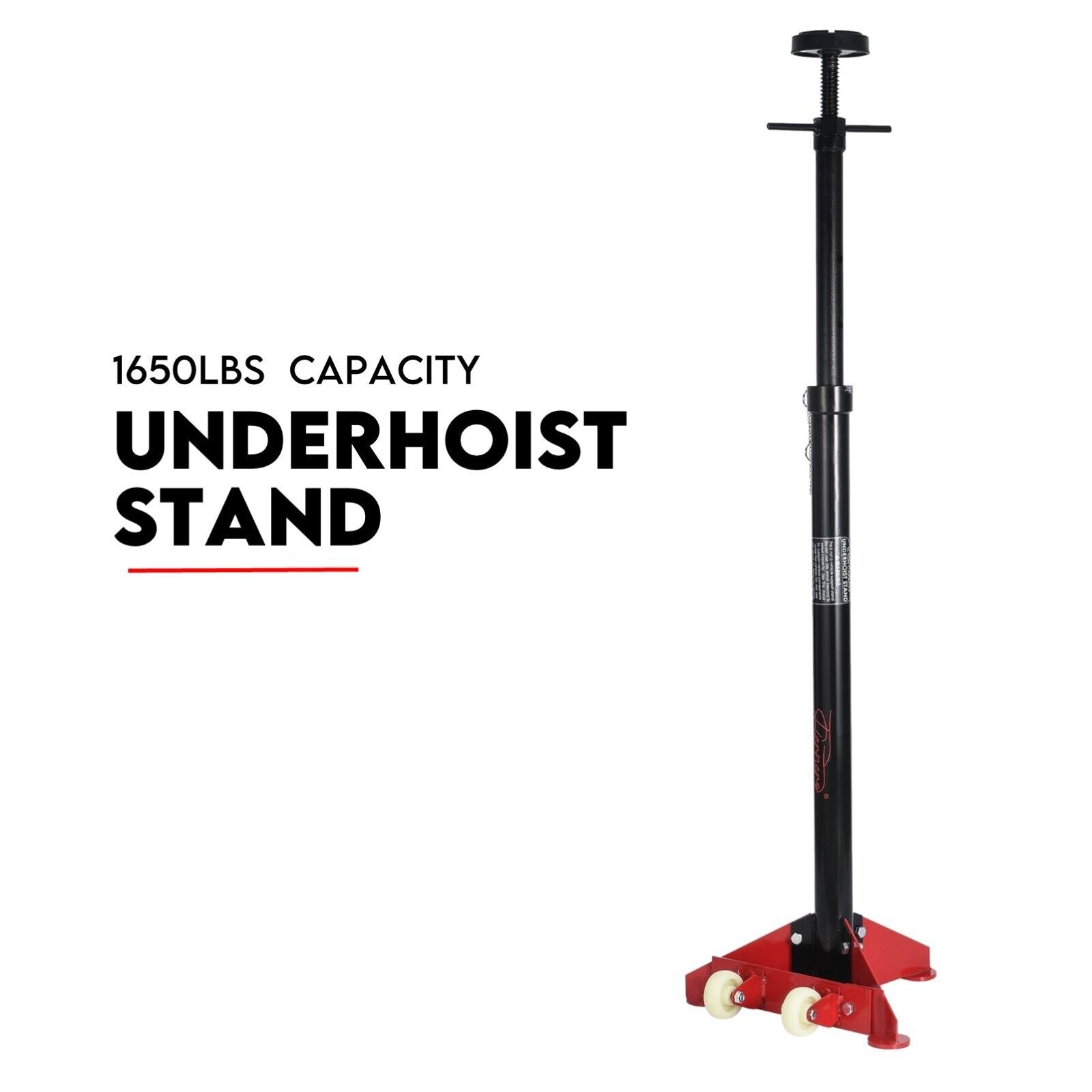 Shop Equipment High Under Car Support Stand Tall Axle Jack Hoist Lifter Ram