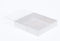 10 Pack of 10cm Square Invitation Coaster Favor Function product Presentation Cookie Biscuit Patisserie Gift Box - 2cm deep - White Card with Clear Slide On PVC Lid