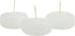 10 Pack of 8cm Ivory Wax Floating Candles - wedding party home event decoration