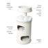 PURRING Multi-Level Sisal Barrel Cat Tower  - 95cm