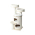 PURRING Multi-Level Sisal Barrel Cat Tower - PRO 117cm
