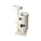 PURRING Plush & Sisal Barrel Cat Tower - 122cm