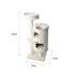 PURRING Plush & Sisal Barrel Cat Tower - 122cm