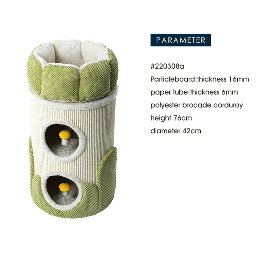 Arctic Snug Double Sisal Barrel  - 75cm