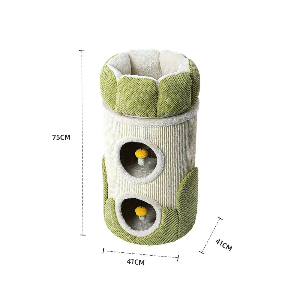 Arctic Snug Double Sisal Barrel  - 75cm