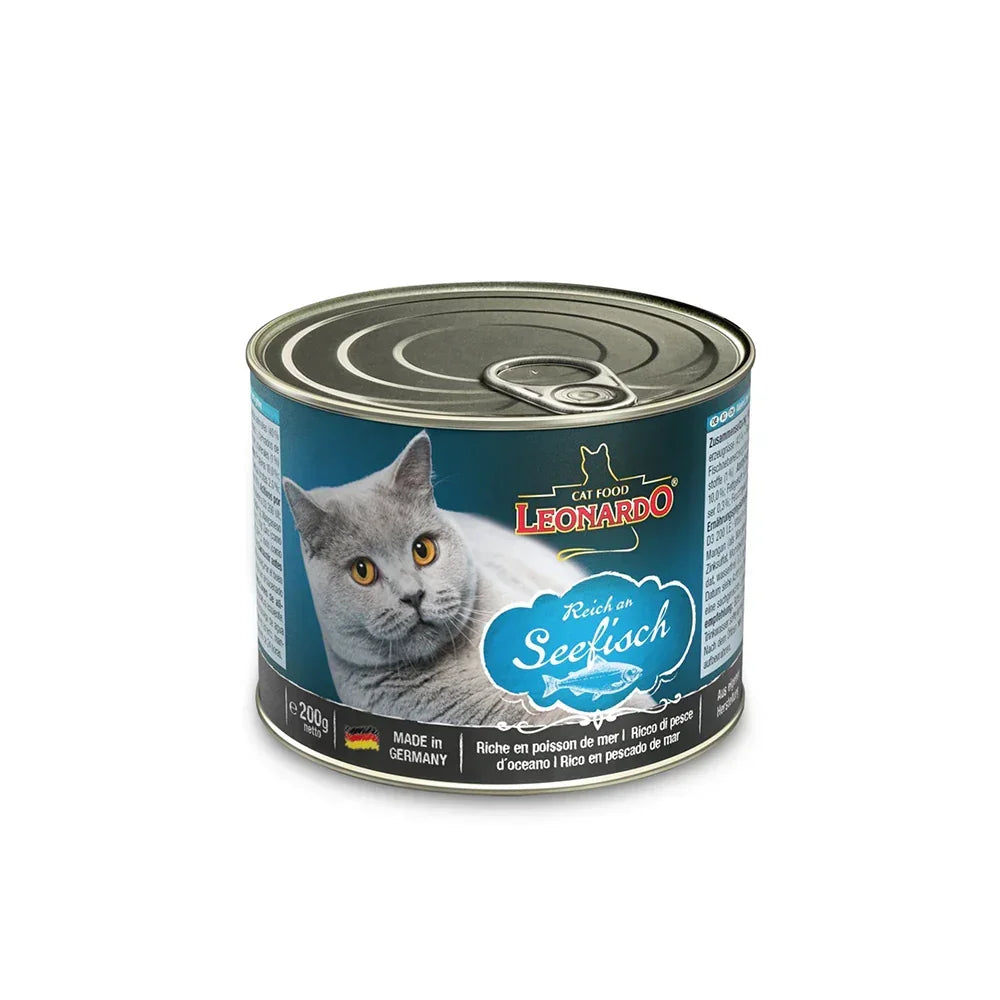 Quality Selection Rich in Oceanfish Wet Cat Food 200gx6