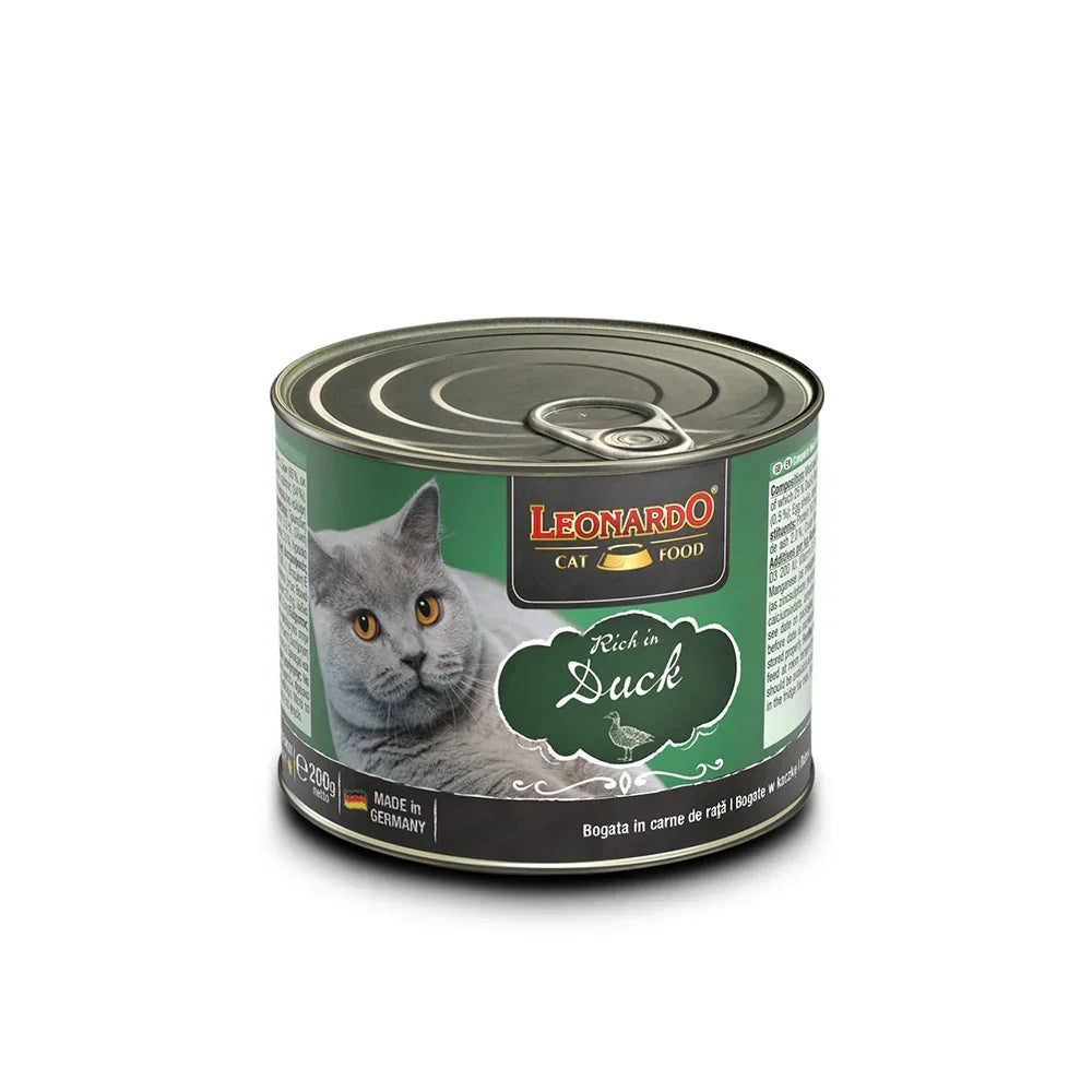 Quality Selection Rich in Duck Wet Cat Food 200gx6