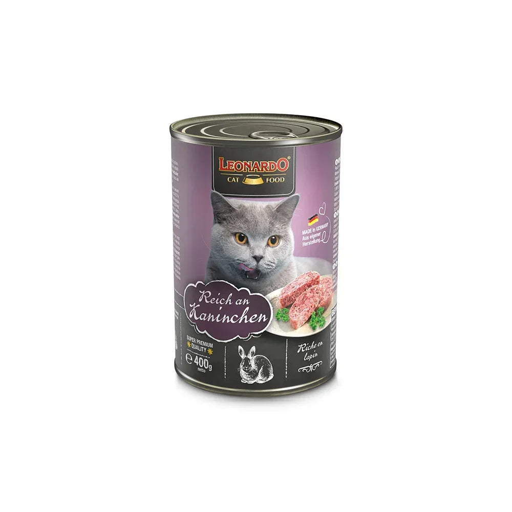 Quality Selection Rich in Rabbit Wet Cat Food 400gx6