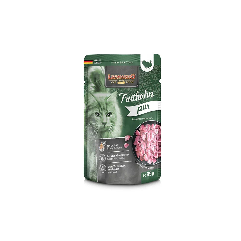 Finest Selection Pure Turkey Wet Cat Food 85gx16
