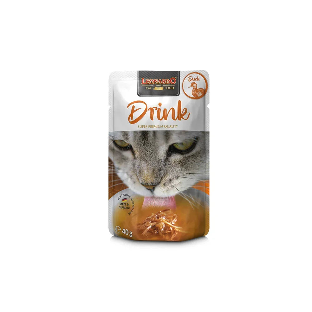 Drink with Duck Wet Cat Food 40gx20