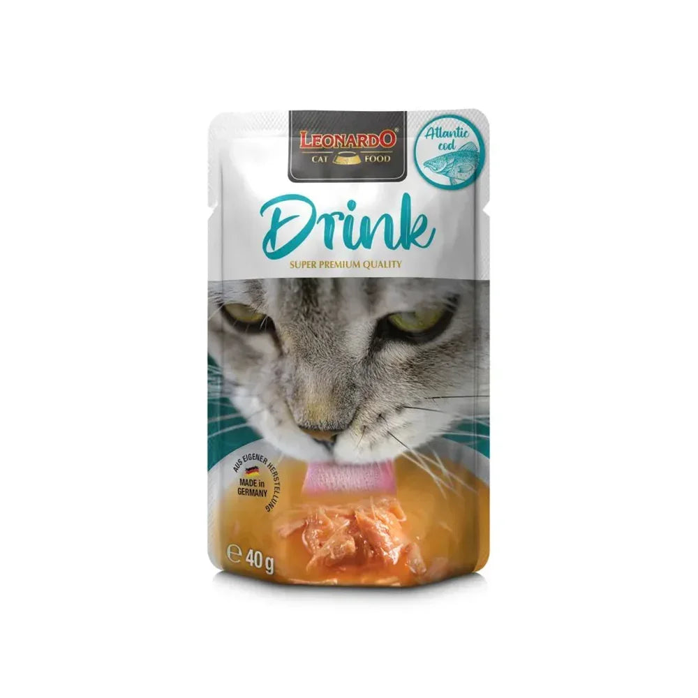 Drink Atlantic Cod Wet Cat Food 40gx20