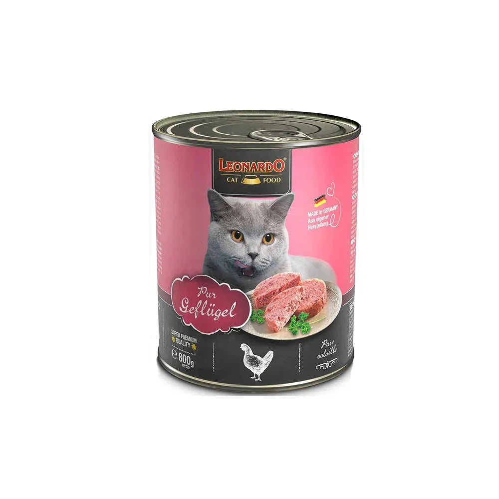 Quality Selection Pure Poultry Wet Cat Food 800gx6