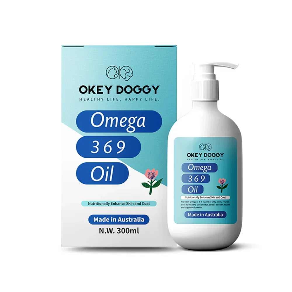 Omega 3,6,9 Oil Supplement for Cats and Dogs 300ml
